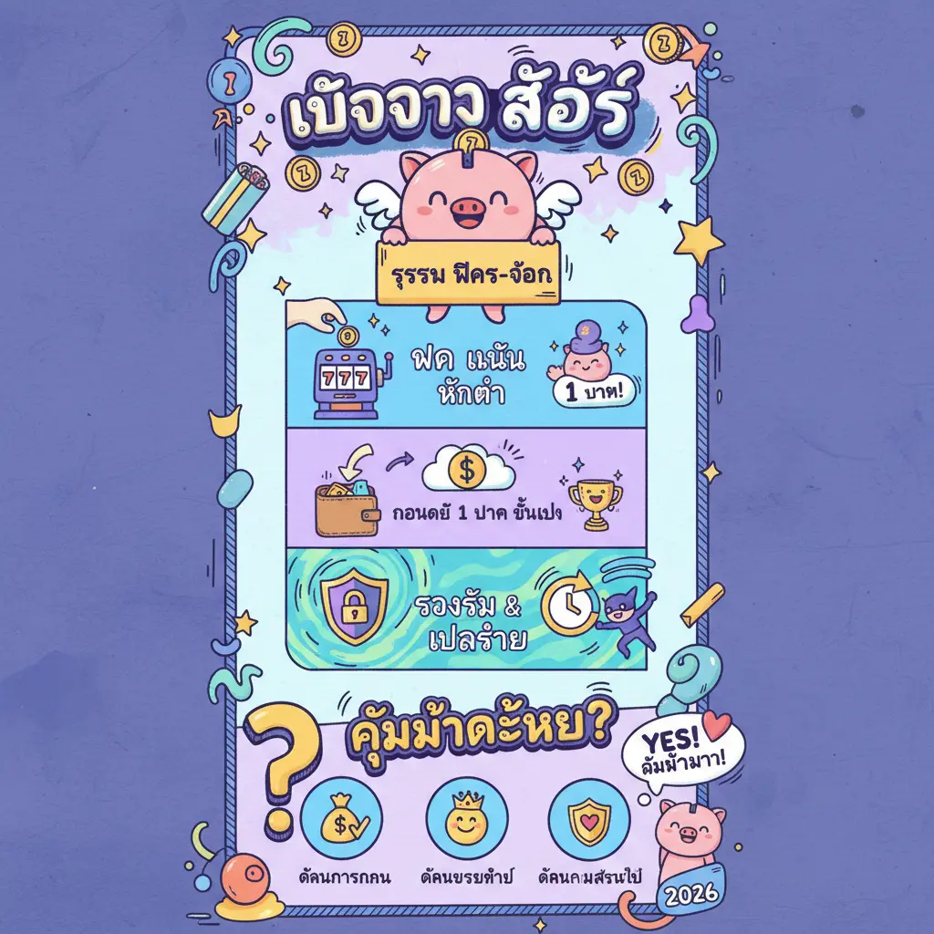 เว็บตรง สล็อต ฝากถอน ไม่มี ขั้นต่ำ 1 บาท ก็ ถอนได้ - ระบบฝากถอน