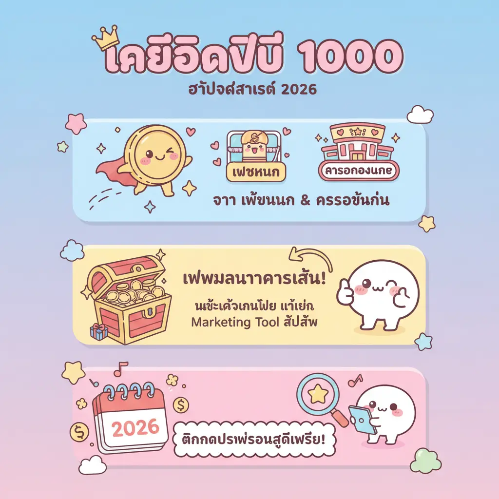 เครดิตฟรี 1000 - เครดิตฟรี